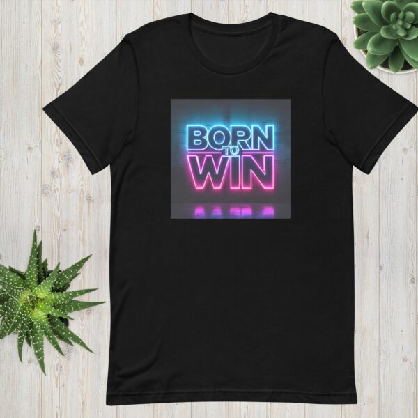 Born to Win Neon Tee - Black