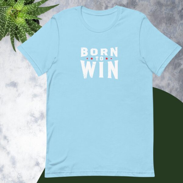 Born to Win Tee - Ocean Blue