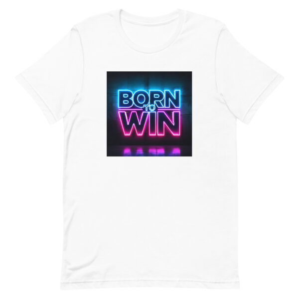 Born to Win Neon Tee - White