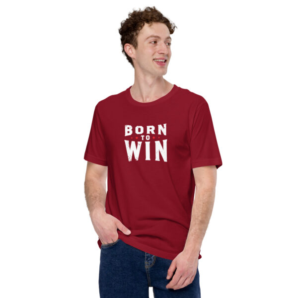 Born to Win Tee - Cardinal